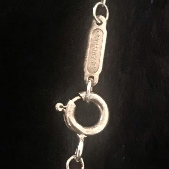 Vintage Bean Sterling Silver heart 16 inch chain. Solid heart, not hollow.? - Picture 5 of 5